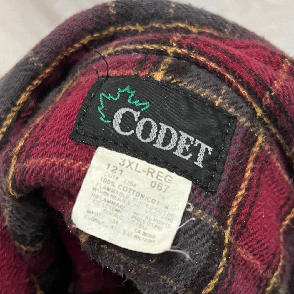 Codet Classic Plaid Button-Down Shirt for Men - image 2